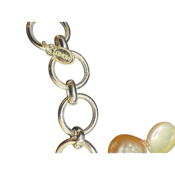 Monet flat pearl choker necklace - Picture 4 of 6